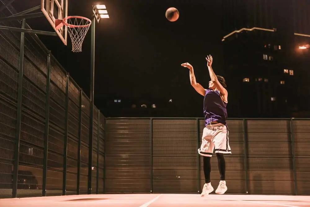 stylish basketball player
