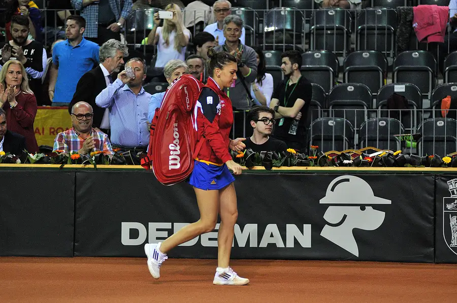 bigstock Women Tennis Player Simona Hal 126341588
