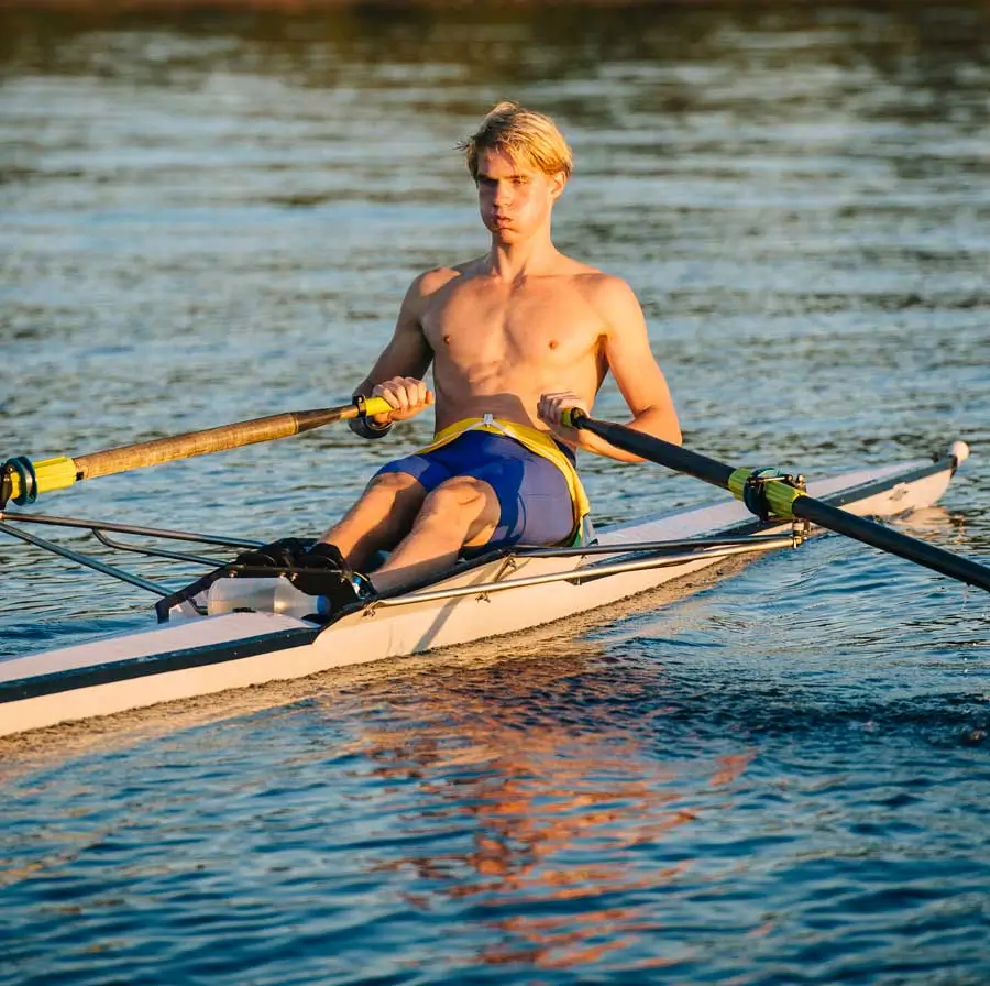 Athlete training for an endurance event