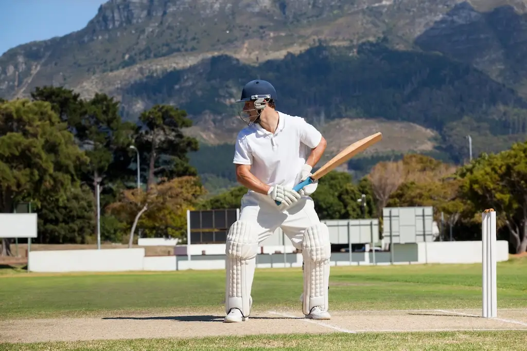 Cricket athlete in New Zealand